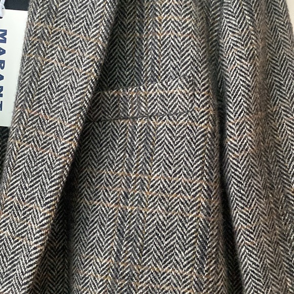 ISABEL MARANT ETOILE
Cikaito Herringbone Wool Blazer - Picture 3 of 4